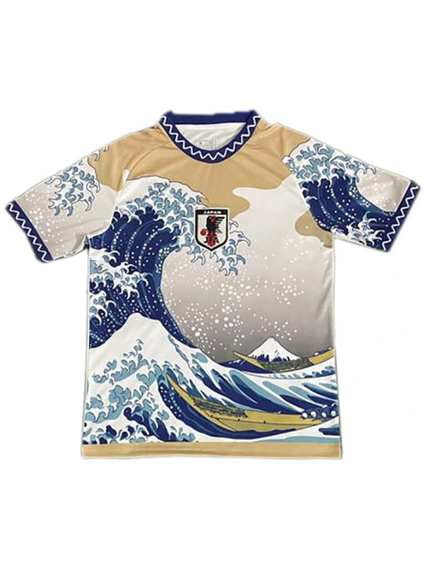Japan maglia in edizione speciale maglia da calcio sportiva da uomo wave soccer uniform 2024